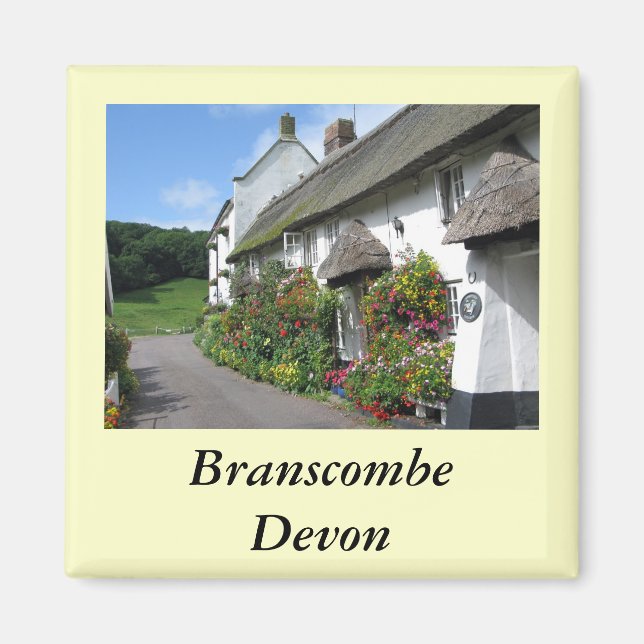 Aimant Le village de Branscombe Devon (Devant)