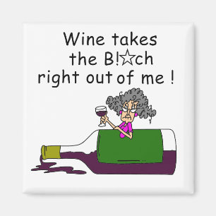 Aimant Le vin m'adoucit