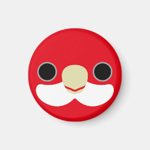 Aimant Le visage d'une rosella orientale