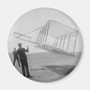 Aimant Le vol de test de frères de Wright