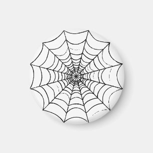 Aimant Le Web d'un simple araignée