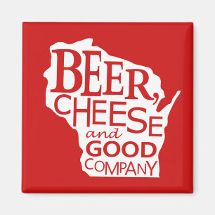 Aimant Le Wisconsin Beer Cheese & Good Company dans le