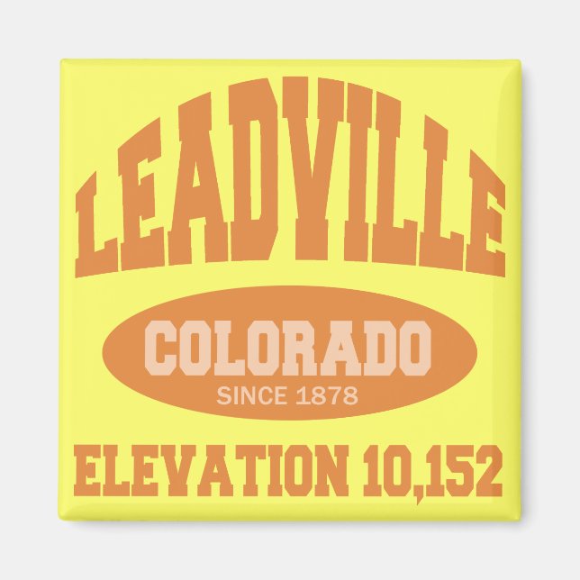 Aimant Leadville, Colorado (Devant)