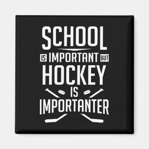 Aimant L'école de hockey amusante est importante, mais le