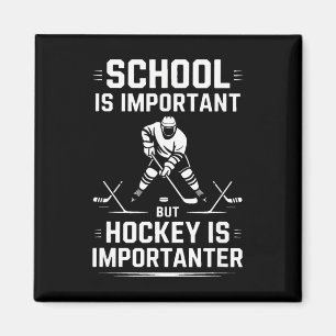 Aimant L'école est importante mais le hockey est encore p