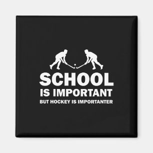 Aimant L'école est importante mais le hockey est encore p