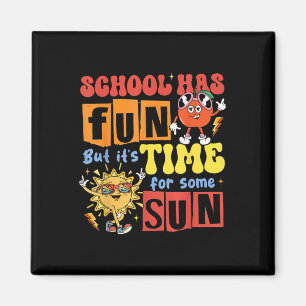 Aimant L'École S'Amuse Mais Il Est Temps Pour Un Dernier