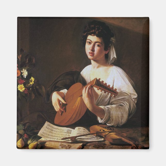 Aimant Lecteur De Lute, Caravaggio (Devant)