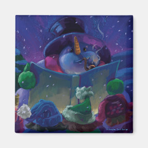 Aimant Lecture hivernale