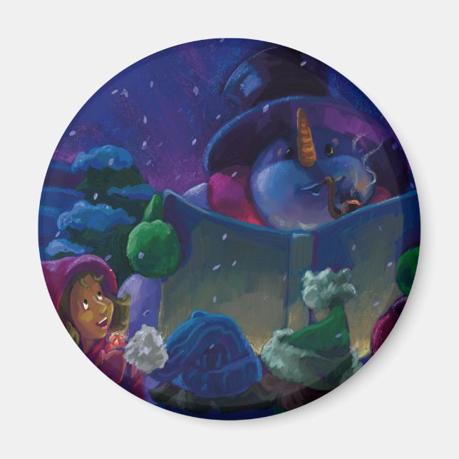 Aimant Lecture hivernale (Devant)