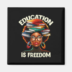 Aimant L'éducation est la liberté Livres de professeur no