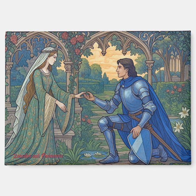 Aimant Légende du Lancelot et du Guinevere (Recto)