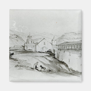 Aimant L'église de San Francisco, Valparaiso, 1834