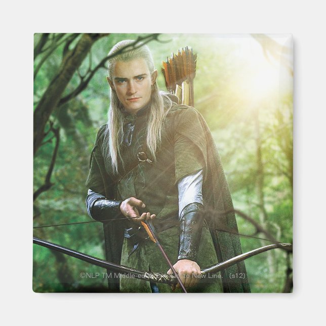 Aimant LEGOLAS GREENLEAF™ avec arc (Devant)