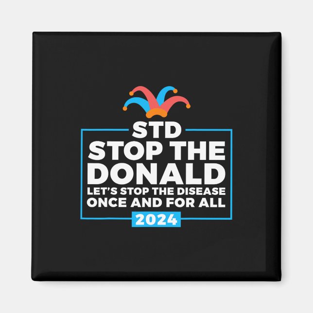 Aimant L'électeur démocrate Donald Anti Trump (Devant)