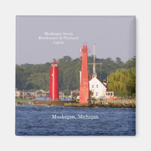 Aimant L'entrée de Muskegon allume l'aimant