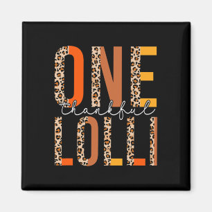 Aimant Leopard One Thanksgiving Lolli Fall Vibes Thanksgi