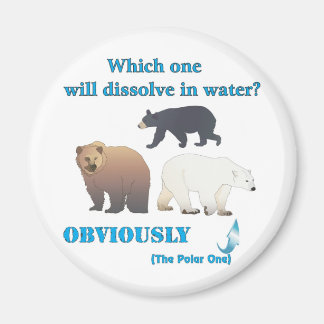 Aimant Lequel va se dissoudre dans l'eau Polar Chimie