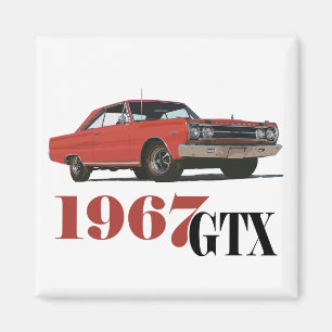 AIMANT LES 1967 GTX ROUGES