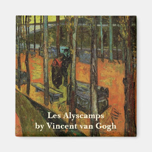 Aimant Les Alyscamps (cimetière) par Vincent van Gogh