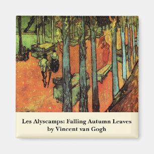 Aimant Les Alyscamps, Feuilles d'automne de Vincent van G