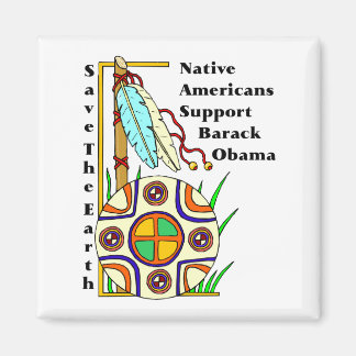 AIMANT LES AMÉRICAINS NATIFS SOUTIENNENT BARACK OBAMA