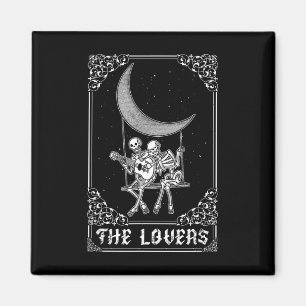Aimant Les amoureux Carte Tarot Vintage Ske Gothique Hall