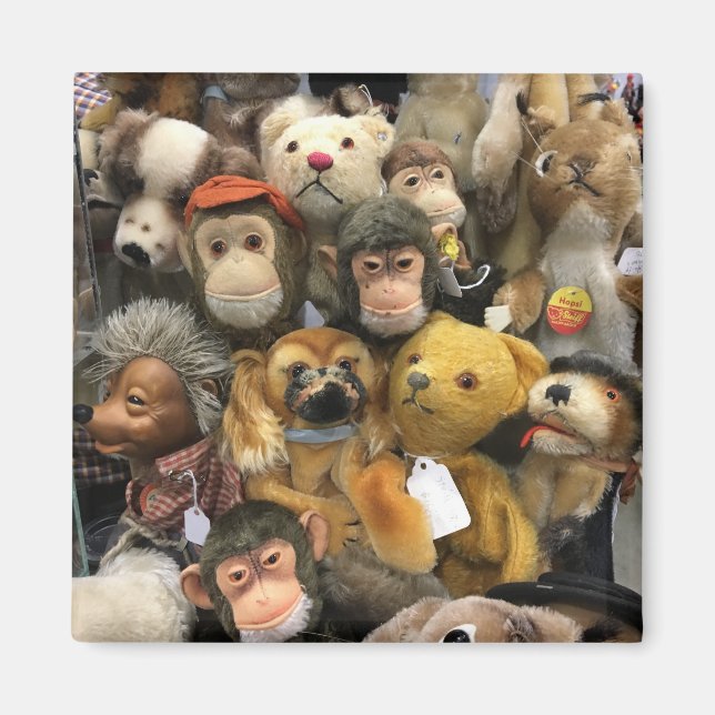 Aimant Les animaux farcis Steiff, je les ai toujours aimé (Devant)