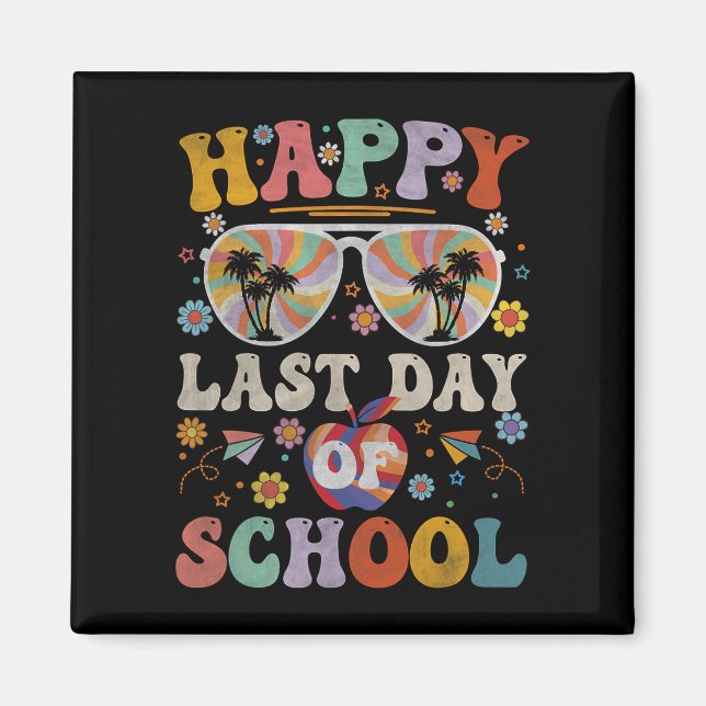 Aimant les années 70 Joyeuse Dernière Journée De L'École  (Devant)