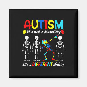 Aimant Les Autistes De sensibilisation sur l'autisme Sout