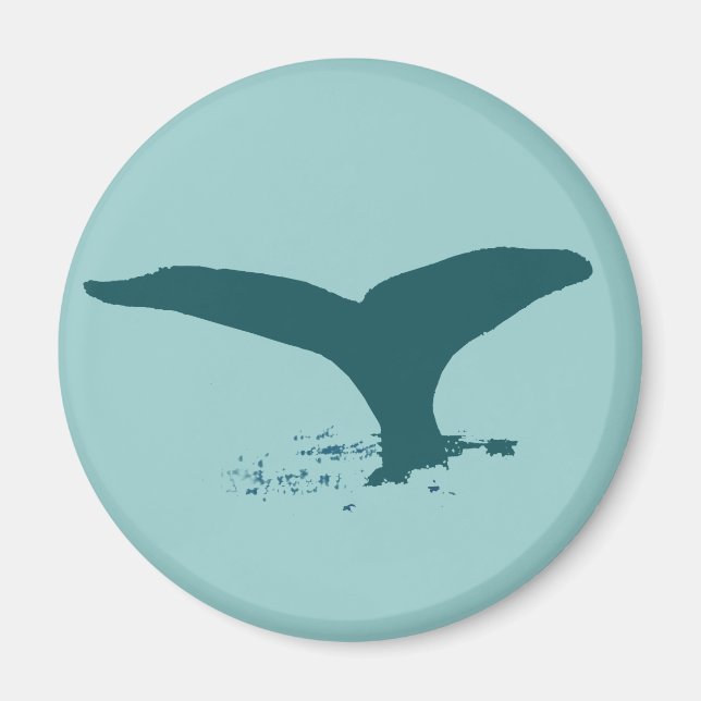Aimant Les baleines (Devant)