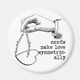 Aimant Les ballots font l'amour symétriquement