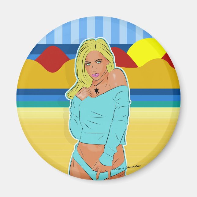 Aimant les blondes s'amusent plus (Devant)