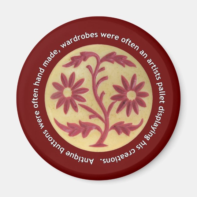 Aimant Les boutons antiques de Clarita (Devant)