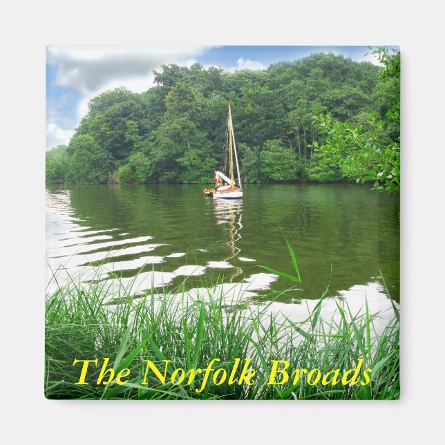 Aimant Les Broads Norfolk (Devant)