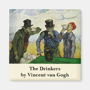 Aimant Les Buveurs par Vincent van Gogh