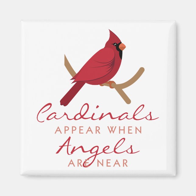 Aimant Les cardinaux apparaissent (Devant)