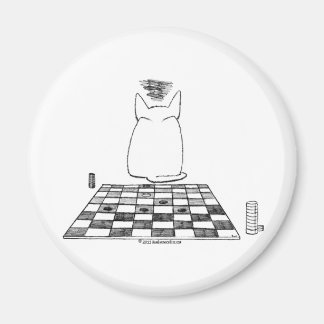 Aimant Les chats ne perdent jamais