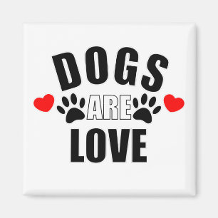 Aimant Les chiens sont amoureux