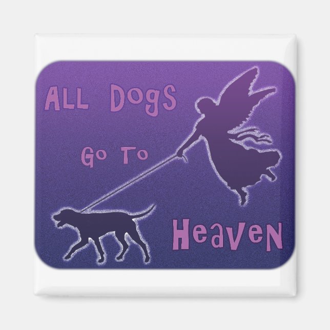 Aimant Les Chiens Vont Au Ciel (Devant)