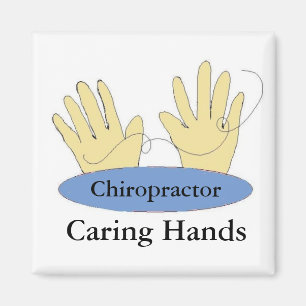 Aimant Les chiropraticiens ont des mains attentionnées