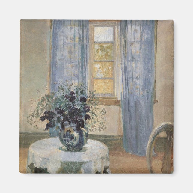 Aimant Les Clematis bleus d'Anna Ancher dans le Studio de (Devant)