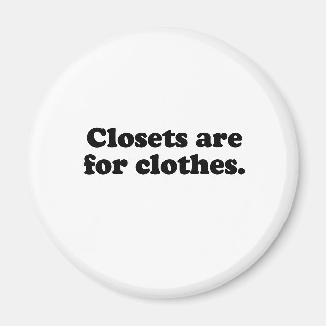 AIMANT LES CLOSETS SONT POUR LES T-SHIRT VÊTEMENTS (Devant)