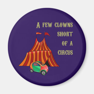 Aimant Les clowns et l'aimant du cirque