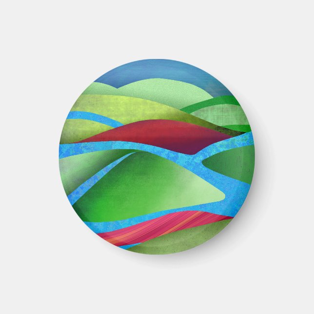 Aimant Les Collines Sur La Glace (Devant)