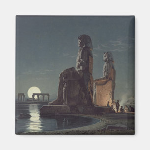 Aimant Les colosses de Memnon, Thebes, un de 24 illustrat