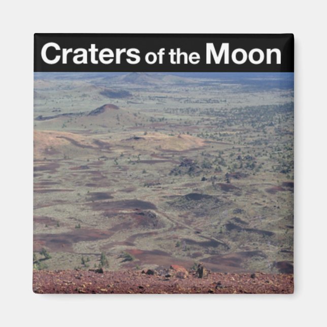 Aimant Les cratères du Monument National de la Lune (Devant)