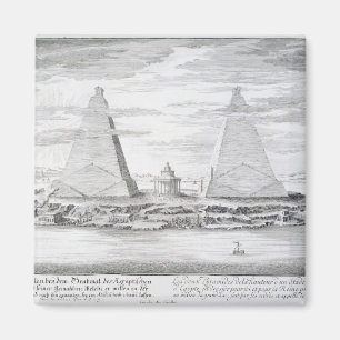 Aimant Les Deux Pyramides de Moeris