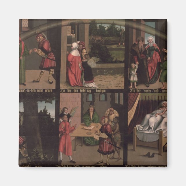 Aimant Les dix commandements (Devant)