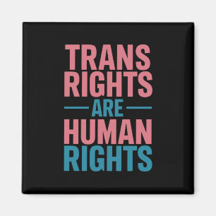 Aimant Les droits des trans sont des droits de l'homme Fi